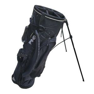 Excellent Custom All Black Ping Craz-E Lite Golf Stand Bag